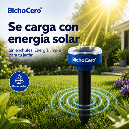 BichoCero JARDIN - Estaca Repelente Ahuyentador