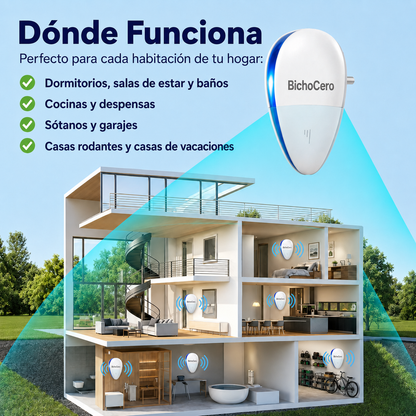 BichoCero™ 2026 - Repelente de plagas mejorado