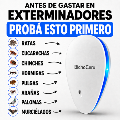 BichoCero™ 2026 - Repelente de plagas mejorado